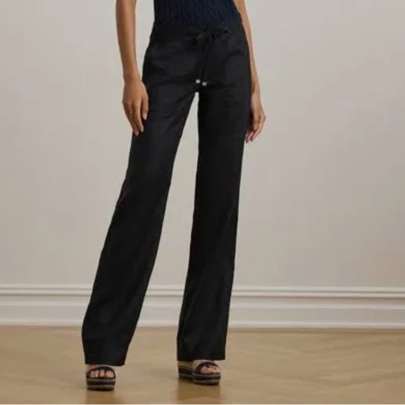 Lauren Ralph Lauren Women's Wide-Leg
Linen Pants - Picture 5 of 6